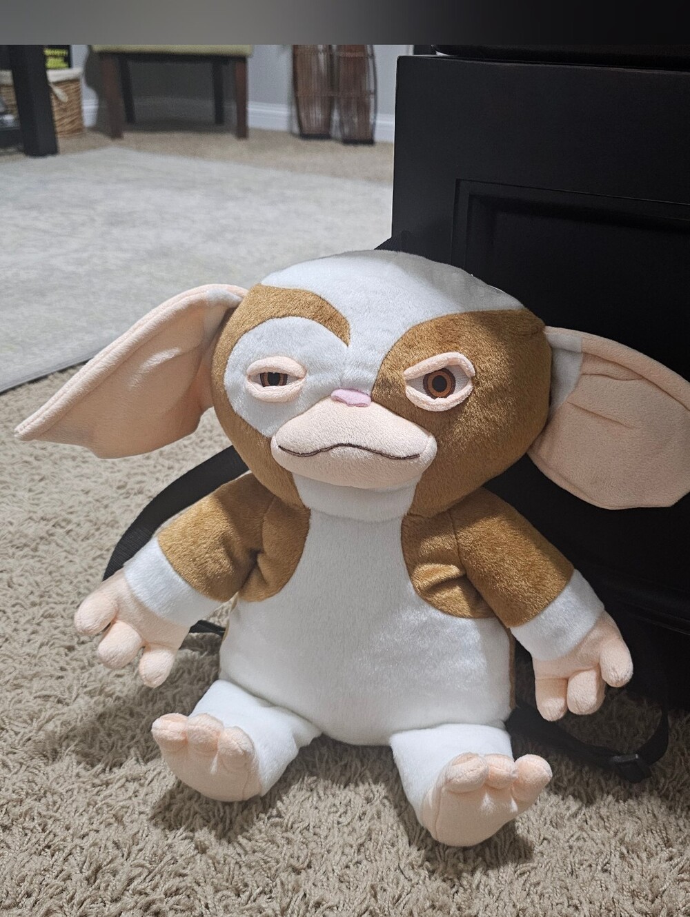 NWT Gremlins Gizmo Warner Bros. Plush Backpack